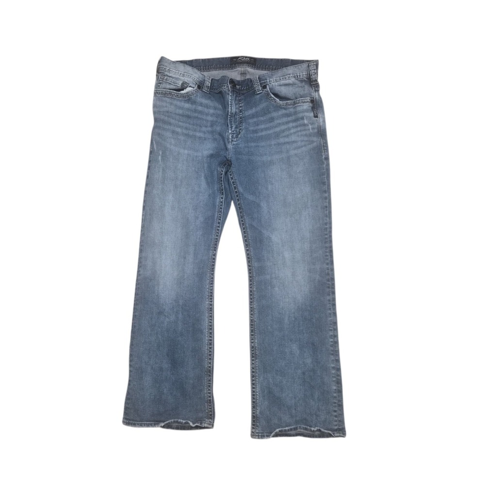 Silver Jeans Womens Craig 38x32 Blue